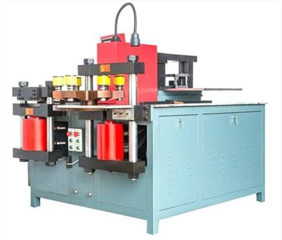 با کیفیت بالا CNC هیدرولیک 3 In1 دستگاه پردازش Busbar برای مس